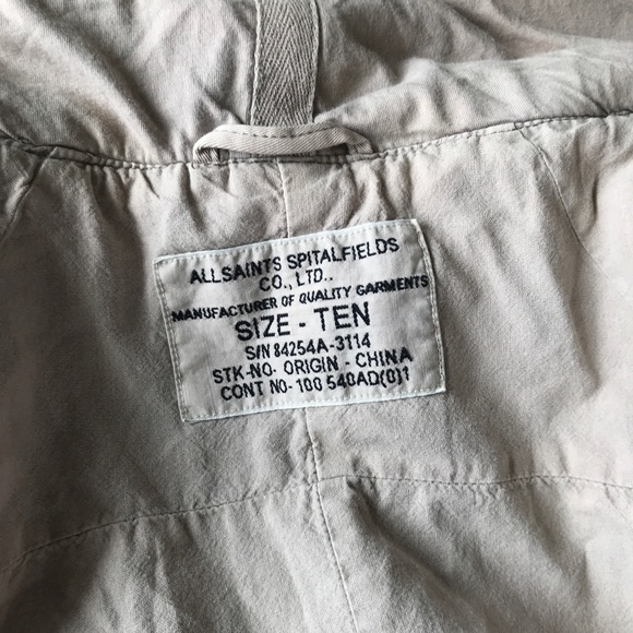 All saints utility jacket - Picture 7 of 7